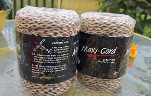 Lot macrame cord 6mm - of, 2.