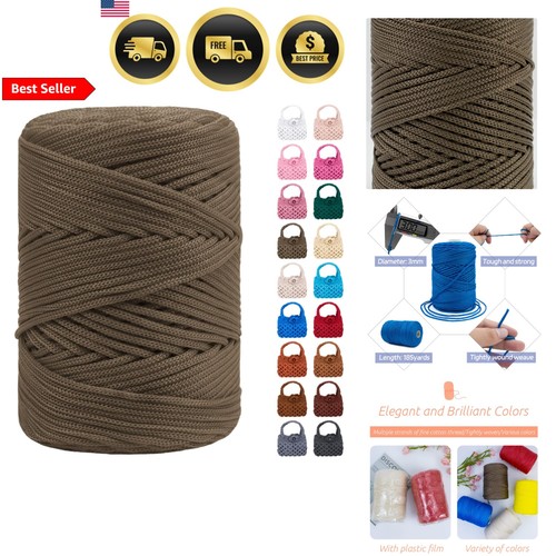 Macrame cord 3mm 185yards - cord,